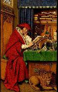 Jan Van Eyck, Saint Jerome in His Study